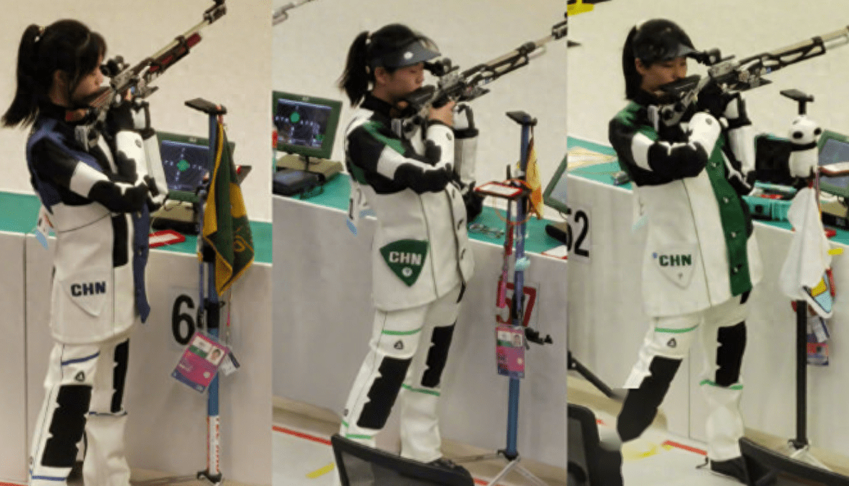 射击比赛惊现年轻新秀，实力惊人