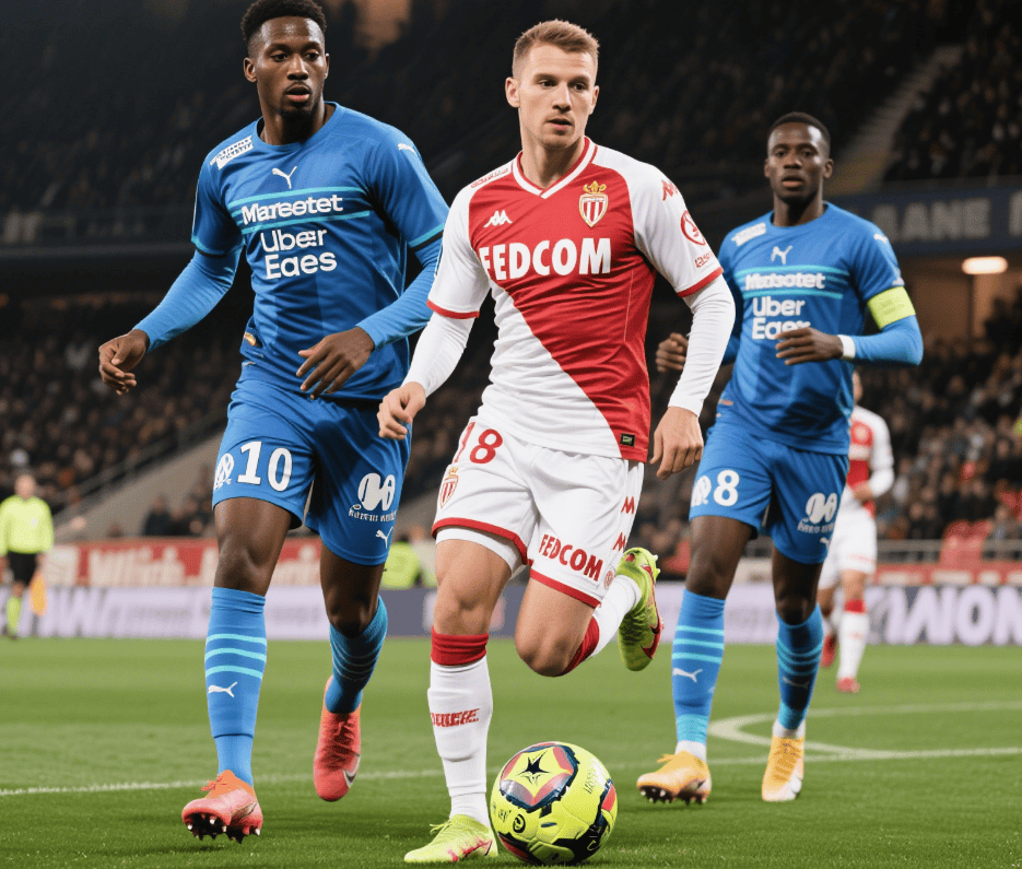 同乐城电竞-摩纳哥战平马赛，法甲六连胜被终结