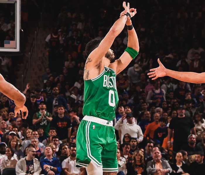 同乐城网页版登录入口-关于凯尔特人大胜尼克斯，塔图姆突破40分的信息